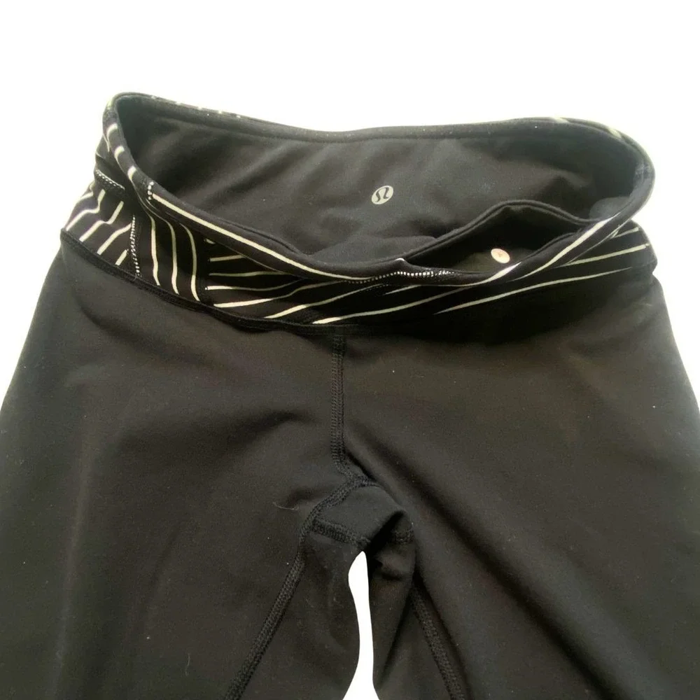 Lululemon Wunder Under‎ Leggings Black 4